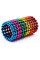 Кольоровий веселка Rainbow mix colour 216 кульок 5мм у боксі