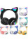 Бездротові Bluetooth-навушники з вушками Cat Ear VZV-23M з LED-підсвіткою