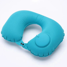 Дорожня надувна подушка-підголівник на шию TRAVEL NECK PILLOW