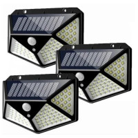 Світильник із датчиком руху на вулицю на сонячній батареї solar interaction wall lamp 100 LED