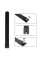 Цифрова телевізійна антена Digital Clear TV key full hd 1080 приймач HQClear TV