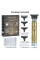 Акумуляторна машинка для стриження волосся HAIR CLIPPER WS-T99