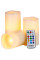Світлодіодні LED свічки Luma Candles + Пульт, комплект 3 свічки