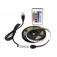 Світлодіодна стрічка 5050 rgb 2 м для фонового підсвічування телевізора