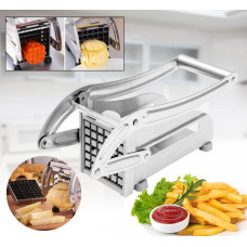 Машинка для нарізки картоплі фрі, ручна картоплерізання Potato Chipper Металева