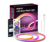 Розумна неонова шланг-стрічка з Wi-Fi Gosund RTS0046 (5 м, пульт, RGB)