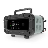 Розумний зарядний пристрій для акумулятора з дисплеєм Car Battery TK400 12V 6A Заряджання для акумулятора