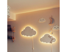 Нічник дитячий LED "Облачко" у дитячу кімнату Cloud Lights 16/25, модель AND HA-43