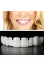 Знімні вініри для зубів верхньої щелепи з кейсом Veneers Smile