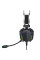 Ігрова гарнітура XO GE-07 Black дротова AUX USB повнорозмірна
