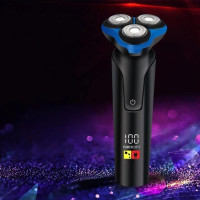 Електричний акумуляторний шейвер Geemy GM-9010 бритва