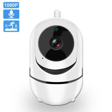 Поворотна IP-камера QC011  Wi-Fi для відеоспостереження Бездротова розумна Wifi  з датчиком руху