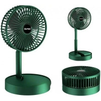 Складаний вентилятор Telescopic Folding Fan з USB зарядкою Міні вентилятор на стіл портативний