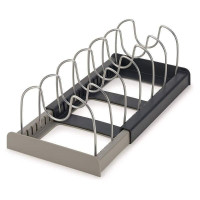 Кухонна підставка для кришок і дощок Good Idea Dish Rack з неіржавкої сталі Чорний
