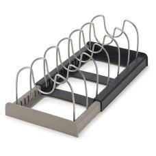 Кухонна підставка для кришок і дощок Good Idea Dish Rack з неіржавкої сталі Чорний