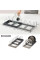 Кухонна підставка для кришок і дощок Good Idea Dish Rack з неіржавкої сталі Чорний