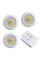 Бездротові світлодіодні автономні LED-лампи, з пультом  light with Remote Control Set 3 шт