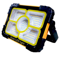 LED-ліхтар прожектор акумуляторний Прожектор 30W LED  світлодіодний із сонячною батареєю і функцією Power Bank