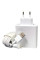 Зарядний пристрій мережевий 120W швидке заряджання QC 3.0 USB Type A кабель у комплекті