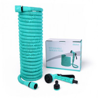 Поливальний шланг EXPANDABLE GARDEN HOSE K-75FT, 22.5 м, з пульверизатором і перехідником