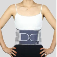 Ортопедичний корсет RD-1814 для спини з опорною пластиною поперековий регульований для зняття болю