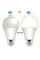 LED-лампочка E27 на 9 Вт із датчиком руху й освітленості, кут 120°, біле світло, автоматичне вмикання