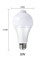 LED-лампочка E27 на 9 Вт із датчиком руху й освітленості, кут 120°, біле світло, автоматичне вмикання
