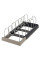 Сушарка для посуду DISH RACK, розширювана, з неіржавкої сталі