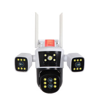 Камера JE-190 IP з трьома об'єктивами нічне бачення Wi-Fi PTZ