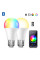 LED розумна лампа Tuya E27 Bluetooth RGB колір і біле світло
