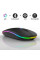 Ігрова комп'ютерна миша Bluetooth і USB з підсвіткою RGB Black