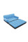 Диван надувний Bestway 67356 з електронасосом Multi-Max Air Couch блакитний