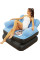 Диван надувний Bestway 67356 з електронасосом Multi-Max Air Couch блакитний