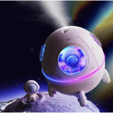 Нічник-зволожувач Space Capsule з ефектною RGB-підсвіткою й ароматизацією