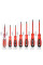 Ізольований набір викруток Screwdriver Set 7 предметів у футлярі