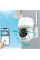 Вулична PTZ камера 360° із сонячною панеллю, мікрофоном і Wi-Fi TQ1-GK4-6MP ISEE