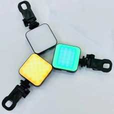 Студійне світло WOW AY83-RGB, компактне RGB підсвічування для блогерів і стримінгу
