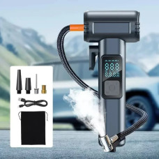 Портативний компресор SW-201B 12 V з функцією заряджання пристроїв та екраном