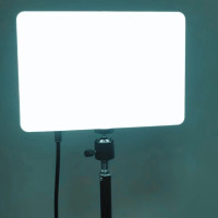 Світлодіодна LED-лампа прямокутна з штативом 2 м, регульоване світло для знімання