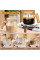 Кухоль заважавка електрична Coffee Stirring Cup AND896 автоматичний з міксером і кришкою 400 мл