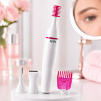 Електричний жіночий тример Sensitive Precision Expert для обличчя, брів і зони бікіні з насадками
