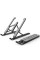 Регульована складана підставка Laptop Stand для ноутбука 10–17,3″, 6 рівнів висоти, чорна