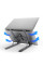 Регульована складана підставка Laptop Stand для ноутбука 10–17,3″, 6 рівнів висоти, чорна