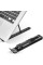 Регульована складана підставка Laptop Stand для ноутбука 10–17,3″, 6 рівнів висоти, чорна