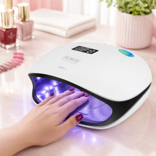 Лампа для манікюру SUNUV 4S UV/LED 48 Вт із датчиком руху та таймером, біла